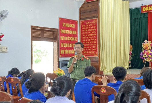 Gương cán bộ Công an xã Hòa Thịnh 04 năm liền đạt danh hiệu “Chiến sỹ thi đua cơ sở”