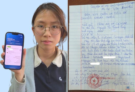 Công an xã Cư M’gar hỗ trợ người dân nhận lại hơn 103 triệu đồng tiền chuyển khoản nhầm