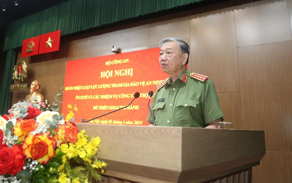 Hội nghị quán triệt Luật Lực lượng tham gia bảo vệ an ninh, trật tự ở cơ sở và các nhiệm vụ trọng tâm