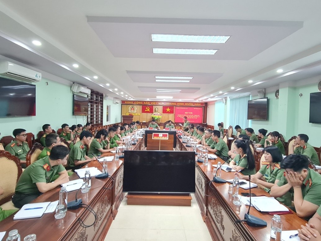 Hội nghị khảo sát, đánh giá kết quả thi hành 05 Thông tư của Bộ trưởng Bộ Công an về công tác Thanh tra Công an nhân dân