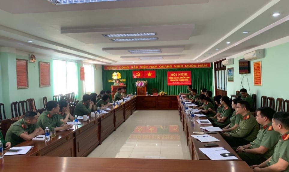 CÔNG AN TỈNH ĐẮK LẮK THỰC HIỆN CÔNG TÁC KÊ KHAI TÀI SẢN THU NHẬP NĂM 2024