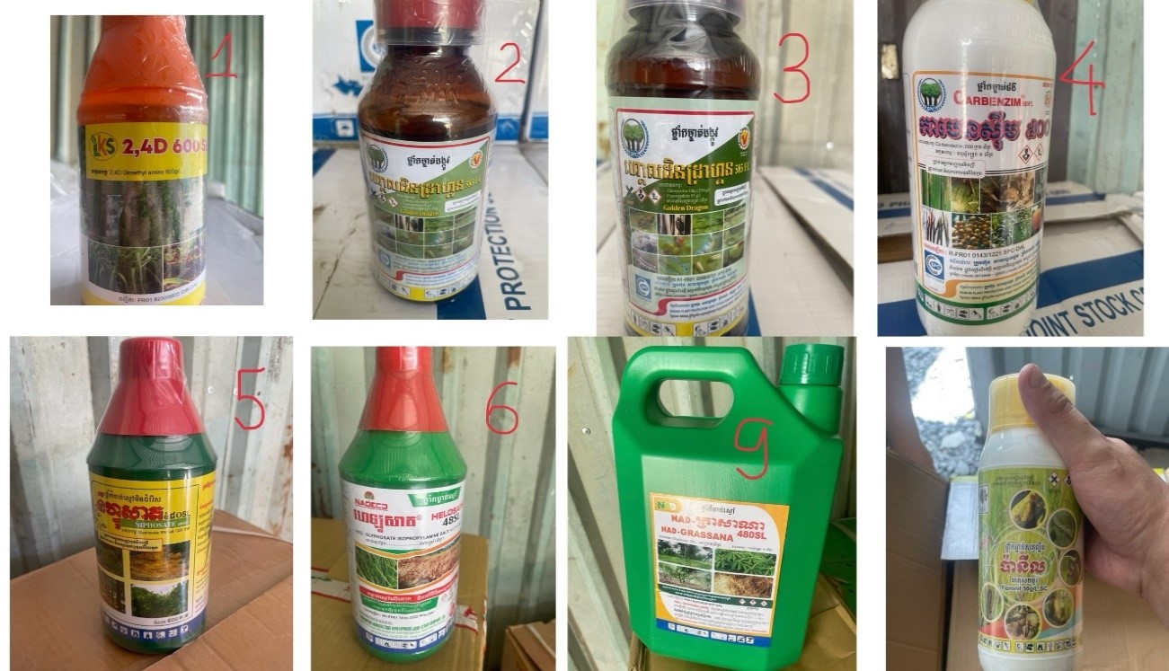 Tăng cường quản lý thuốc bảo vệ thực vật không có tên trong danh mục được phép sử dụng tại Việt Nam