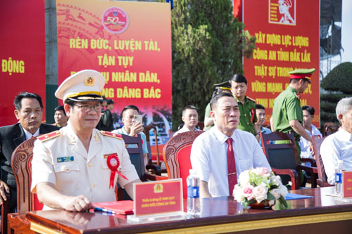 Công an tỉnh Đắk Lắk kỷ niệm 50 năm Ngày truyền thống Cảnh sát cơ động