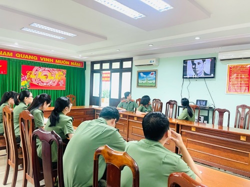 Thanh tra Công an tỉnh Đắk Lắk tích cực học tập và làm theo Tư tưởng, Đạo đức, Phong cách Hồ Chí Minh