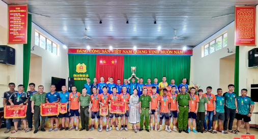 Tổ chức thành công Giải bóng đá truyền thống Đoàn Thanh niên Công an tỉnh năm 2024