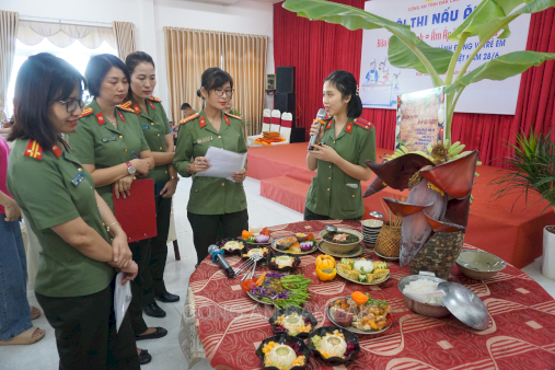 Công an tỉnh Đắk Lắk tổ chức Hội thi “Bữa cơm gia đình - ấm áp yêu thương”