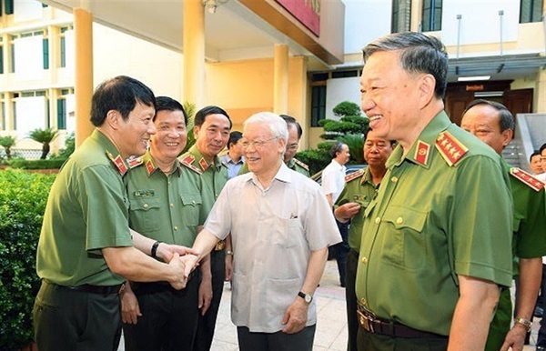Tổng Bí thư Nguyễn Phú Trọng với sự nghiệp bảo vệ an ninh quốc gia, bảo đảm trật tự, an toàn xã hội