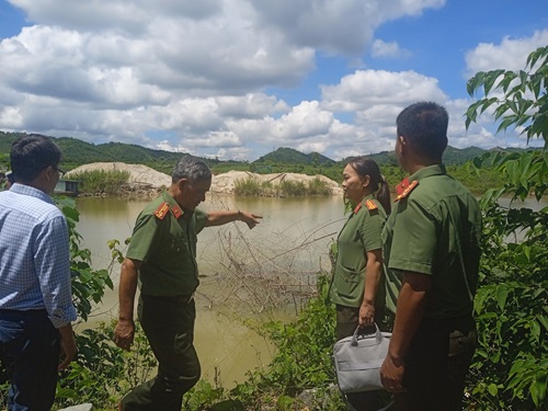 Kiểm tra công tác đảm bảo ANTT quá trình vận hành Công trình Thủy điện Buôn Tua Srah tại địa bàn huyện Lắk, tỉnh Đắk Lắk