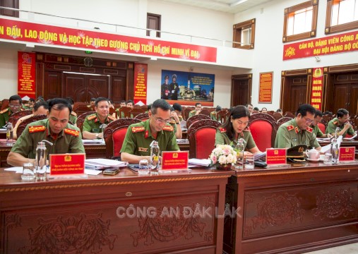Lực lượng Công an tỉnh Đắk Lắk sẵn sàng bảo đảm ANTT dịp nghỉ Lễ Quốc khánh 2/9