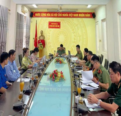Kiểm tra, hướng dẫn công tác phòng, chống khủng bố trên địa bàn tỉnh