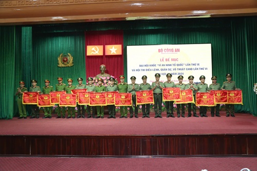 Công an Đắk Lắk đạt giải Nhất Toàn đoàn tại Đại hội khỏe “Vì ANTQ” lần thứ IX khu vực 4 – năm 2024
