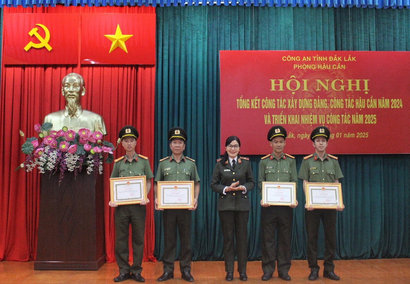 Hội nghị tổng kết công tác hậu cần năm 2024 và triển khai nhiệm vụ công tác năm 2025