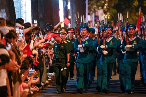 Diễu binh, diễu hành - nét đẹp kỷ luật, sức mạnh và tinh thần đoàn kết toàn quân, toàn dân