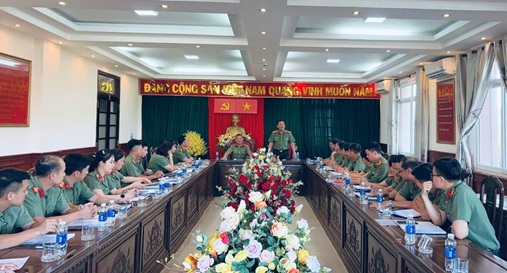 Công an tỉnh Đắk Lắk, Phú Yên phối hợp xây dựng phương hướng sắp xếp tổ chức bộ máy, công tác cán bộ sau khi sáp nhập tỉnh