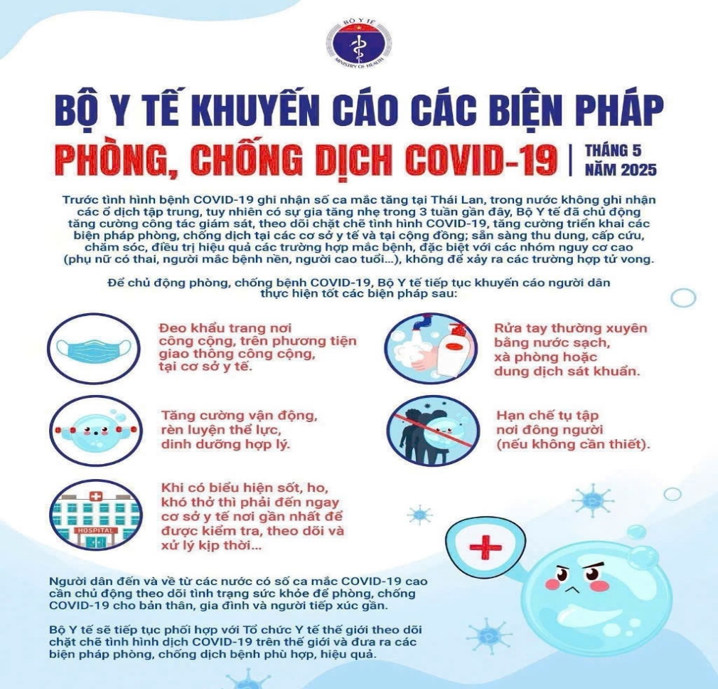 Tăng cường công tác phòng, chống dịch COVID-19 trong tình hình hiện nay là hết sức cần thiết để góp phần bảo vệ sức khoẻ cho bản thân, gia đình và cộng đồng