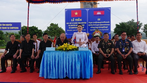 Hồi hương 23 hài cốt liệt sĩ quy tập ở Campuchia mùa khô 2024 – 2025 về đất mẹ Việt Nam