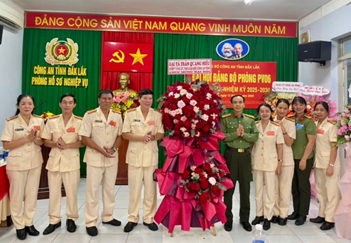 Đảng bộ cơ sở Phòng Hồ sơ nghiệp vụ tổ chức thành công Đại hội lần thứ VIII, nhiệm kỳ 2025 - 2030