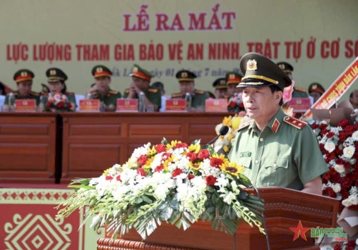 Lực lượng Xây dựng phong trào bảo vệ ANTQ Công an tỉnh Đắk Lắk phát huy truyền thống 58 năm xây dựng lực lượng (16/6/1967 – 16/6/2025)