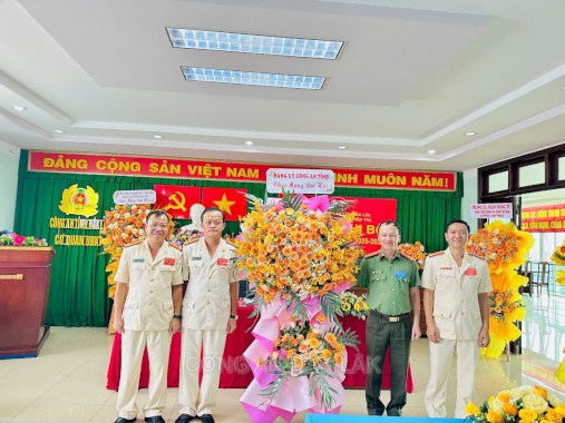 Chi bộ cơ sở Cơ quan Ủy ban Kiểm tra Đảng ủy Công an tỉnh Đắk Lắk tổ chức Đại hội Chi bộ lần thứ I, nhiệm kỳ 2025 - 2030