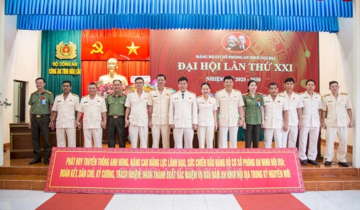 Đại hội Đảng bộ cơ sở Phòng An ninh nội địa Công an tỉnh Đắk Lắk, nhiệm kỳ 2025 - 2030