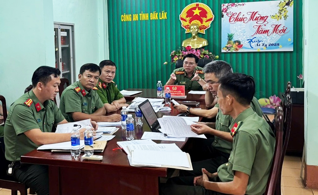 Công an tỉnh Đắk Lắk tiếp công dân định kỳ tháng 6/2025