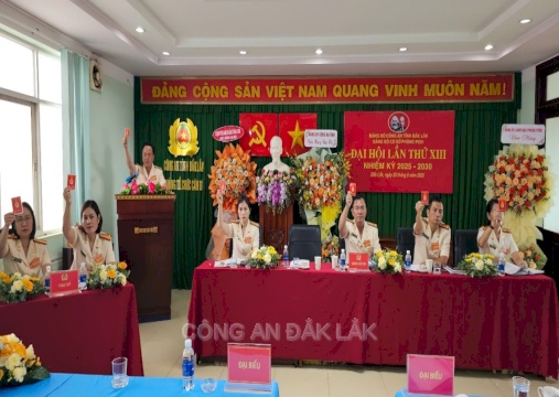 Đại hội Đảng bộ cơ sở Phòng Tổ chức cán bộ lần thứ XIII, nhiệm kỳ 2025 - 2030: bản lĩnh, đoàn kết, đổi mới, sẵn sàng trong kỷ nguyên mới