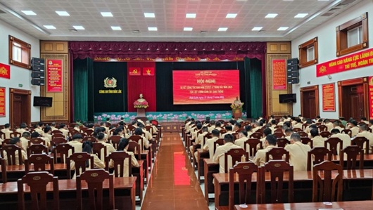 Hội nghị Sơ kết công tác 06 tháng đầu năm 2025 của lực lượng cảnh sát giao thông
