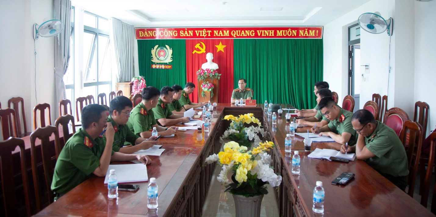 Công an Đắk Lắk tập trung chỉ đạo nâng cao hiệu quả hoạt động của Công an cấp xã sau khi sáp nhập