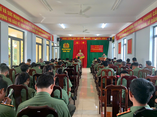 Phòng An ninh nội địa, Công an tỉnh Đắk Lắk sơ kết công tác 06 tháng đầu năm 2025