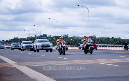 Công an Đắk Lắk mở đợt cao điểm đảm bảo an ninh trật tự, an toàn giao thông