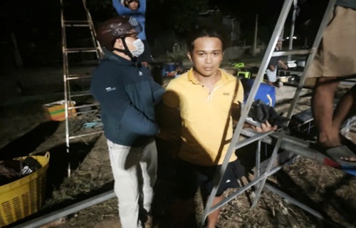 Công an xã Ea M’droh phối hợp bắt giữ đối tượng đang bị truy nã về tội danh lạm dụng tín nhiệm chiếm đoạt tài sản