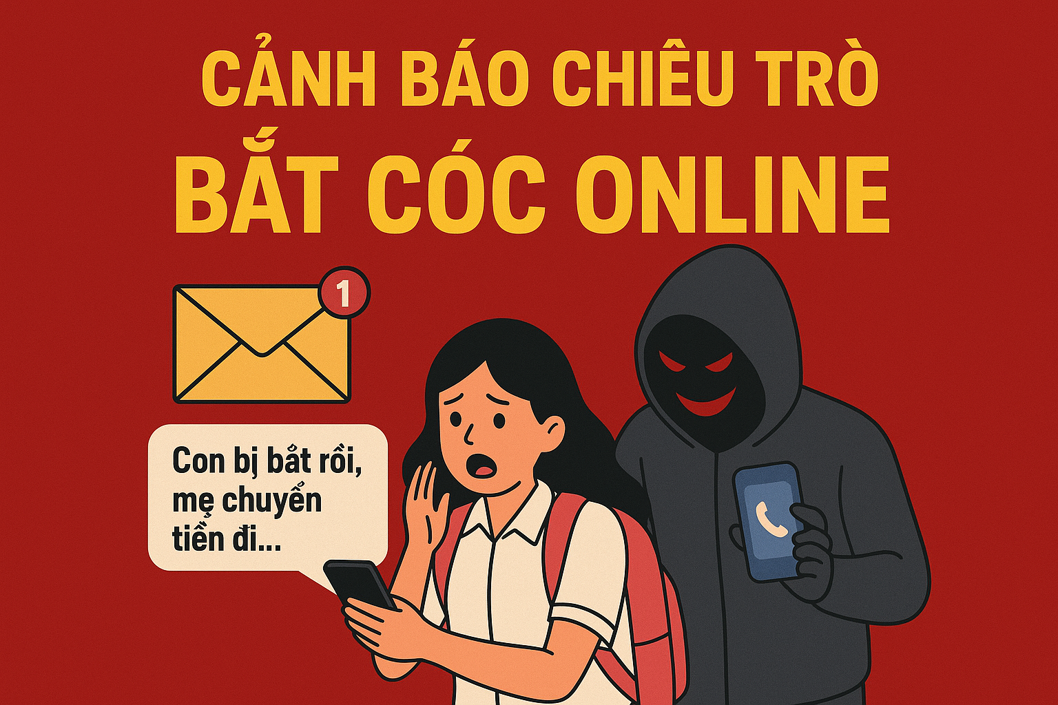Cảnh báo chiêu trò lừa đảo “Bắt cóc online” – mạo danh cơ quan Công an để chiếm đoạt tài sản