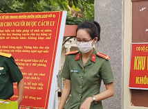 Nữ sĩ quan An ninh trẻ vùng biên nhiệt huyết với hoạt động phong trào