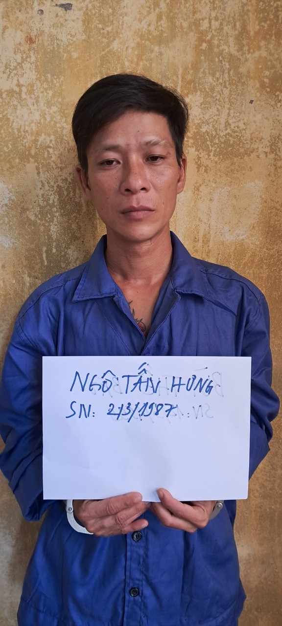 2 Ngô Tấn Hưng, đối tượng cùng Bù Thế Bảo gây ra các vụ đá xế liên tỉnh