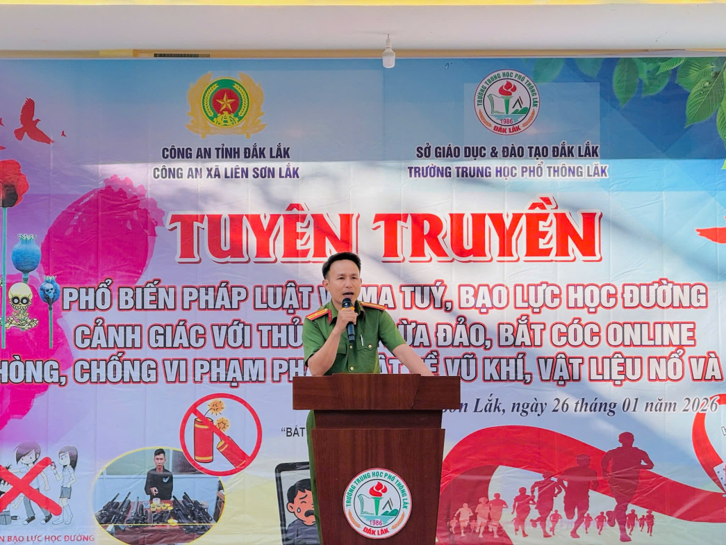 Tăng cường tuyên truyền phòng chống ma túy trong trường học