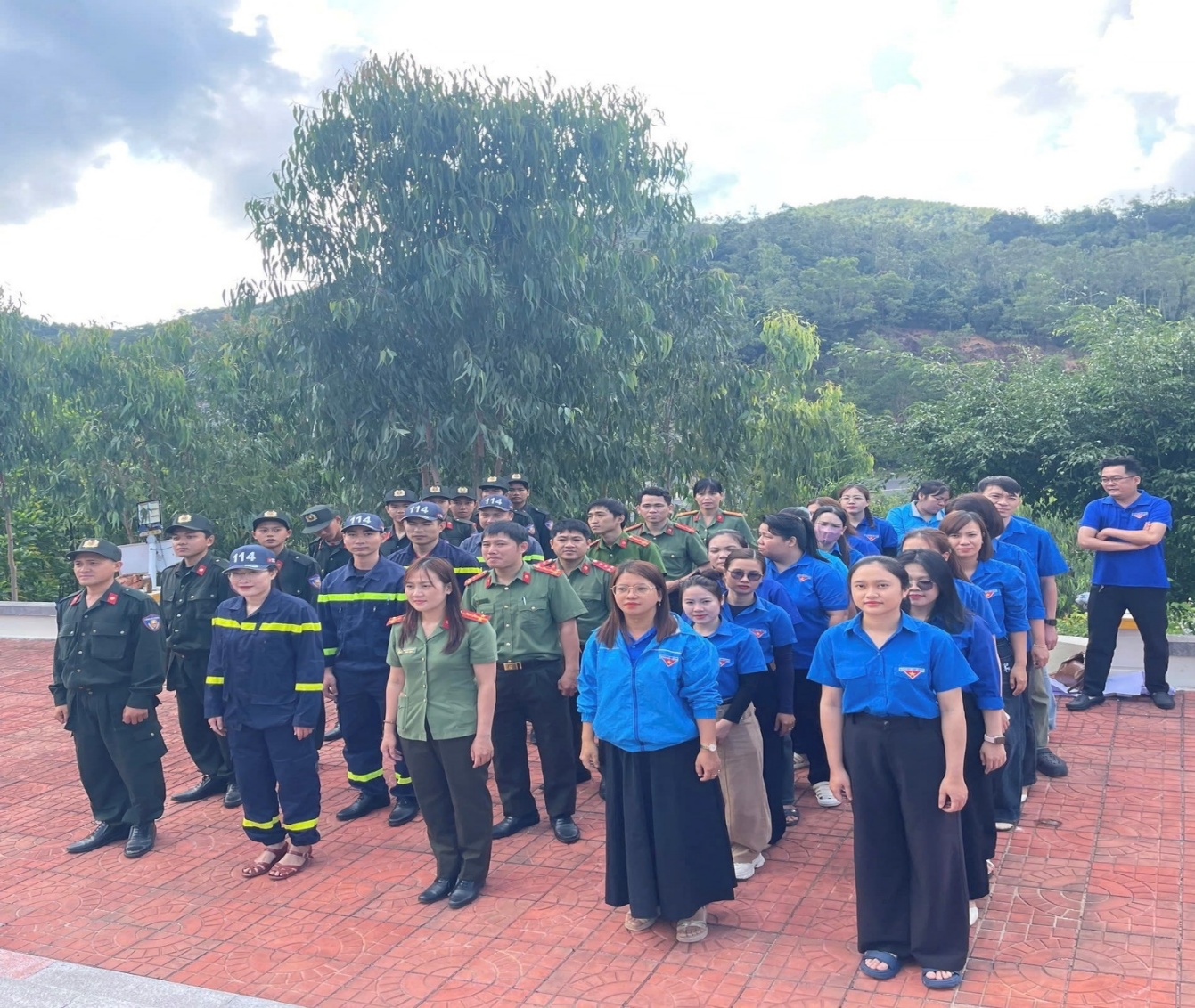 'A group of people standing together
 AI-generated content may be incorrect.'