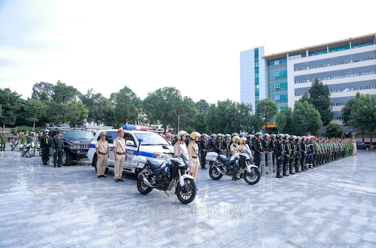 Ra quân cao điểm phòng chống tội phạm